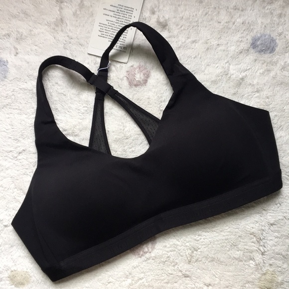 lululemon athletica Other - Lululemon NWT Up for It Bra 38B Black with Lace